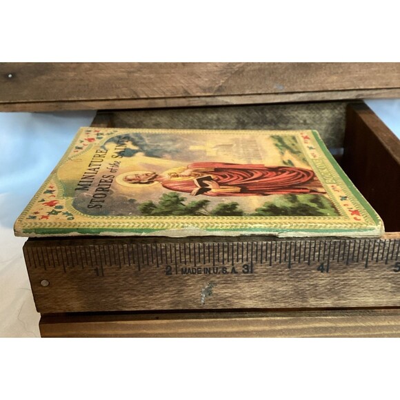 Miniature Stories Of The Saints Book Set One Three & Four 1940s Mini Paperback - Picture 5 of 16